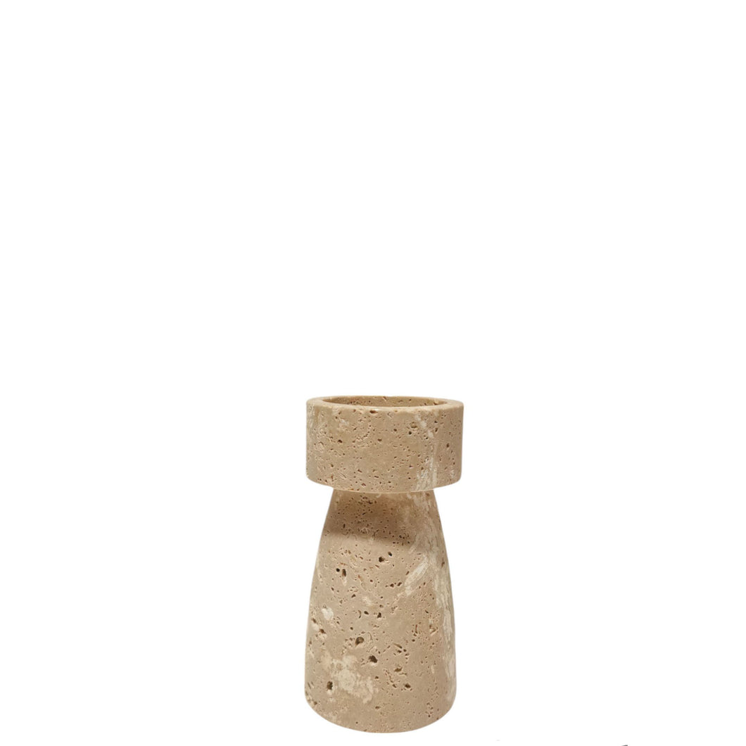 Stone Candle Holder