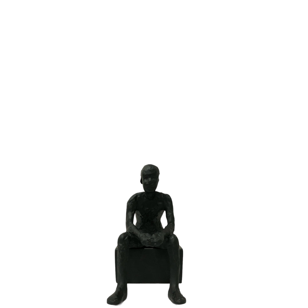 Sitting Man Table Accent Piece