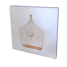 Load image into Gallery viewer, Bird Cage Wooden Panel
