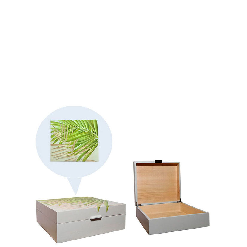 Tropical Wooden Box