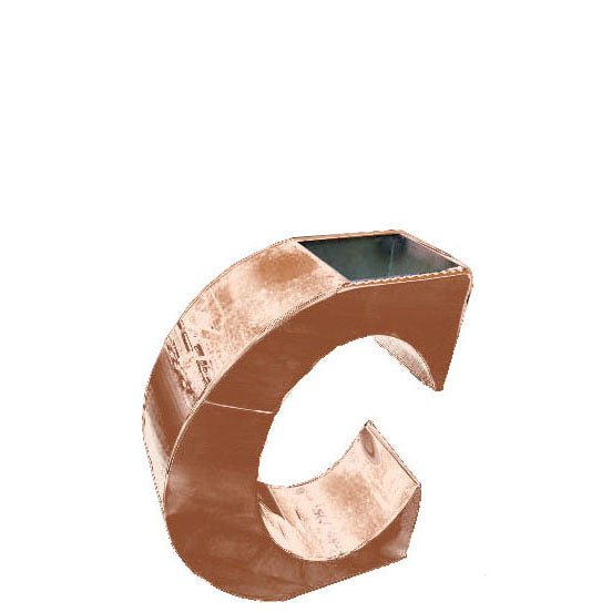 Copper Letter C