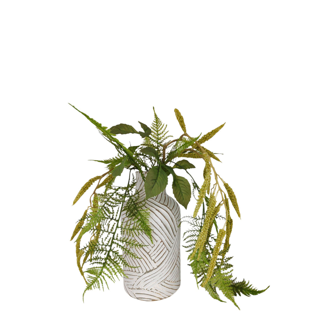 NDFA060 Asparagus Fern with Seteria Arrangement