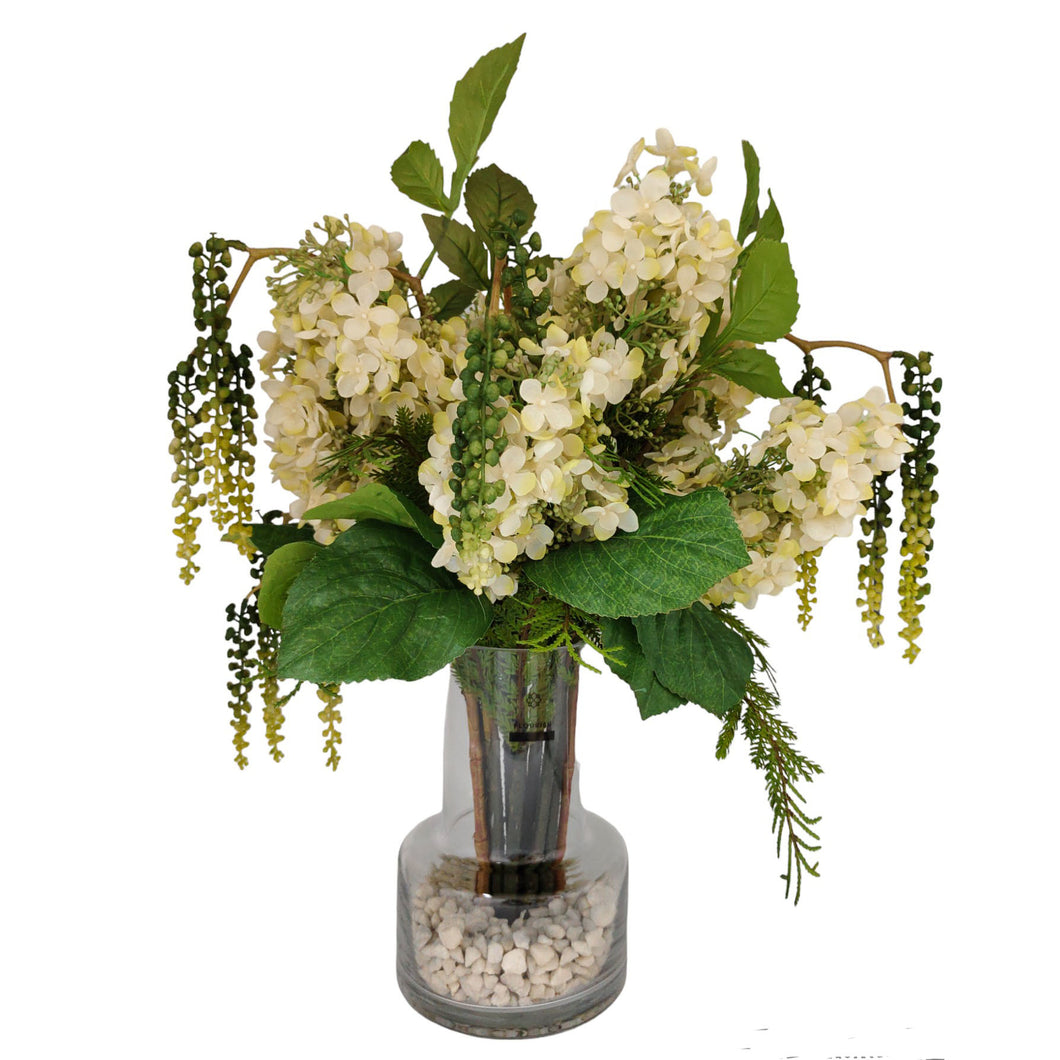 NDFA078 Hydrangea & Berries Arrangement