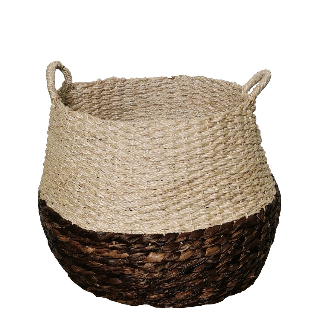 Handwoven Seagrass Basket (Medium)